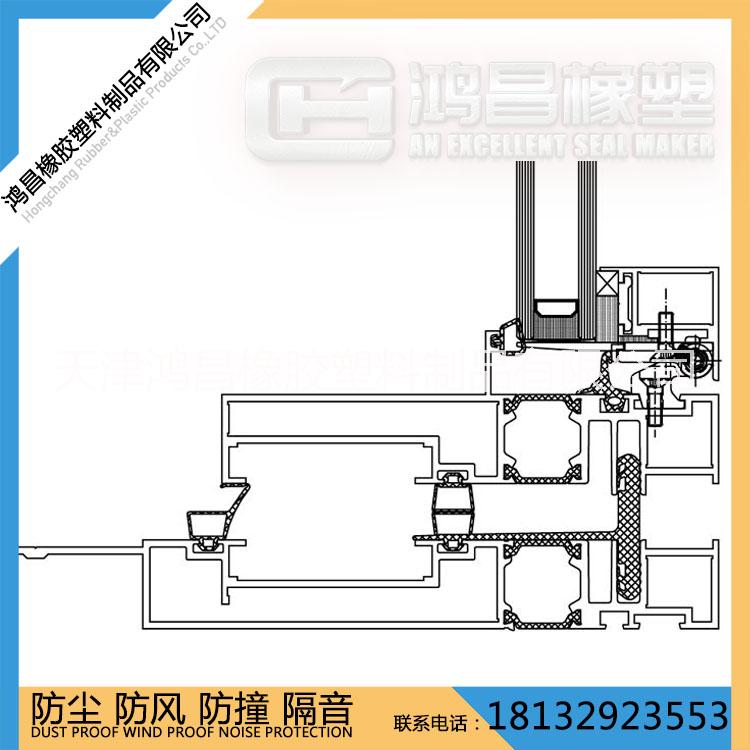 防火阻燃橡胶条图片