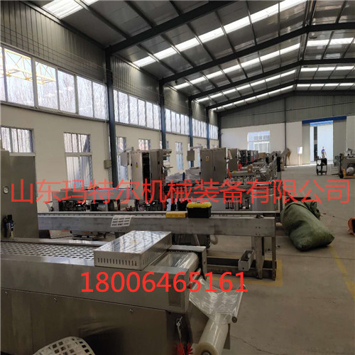 二手全自動連續(xù)拉伸膜真空包裝機