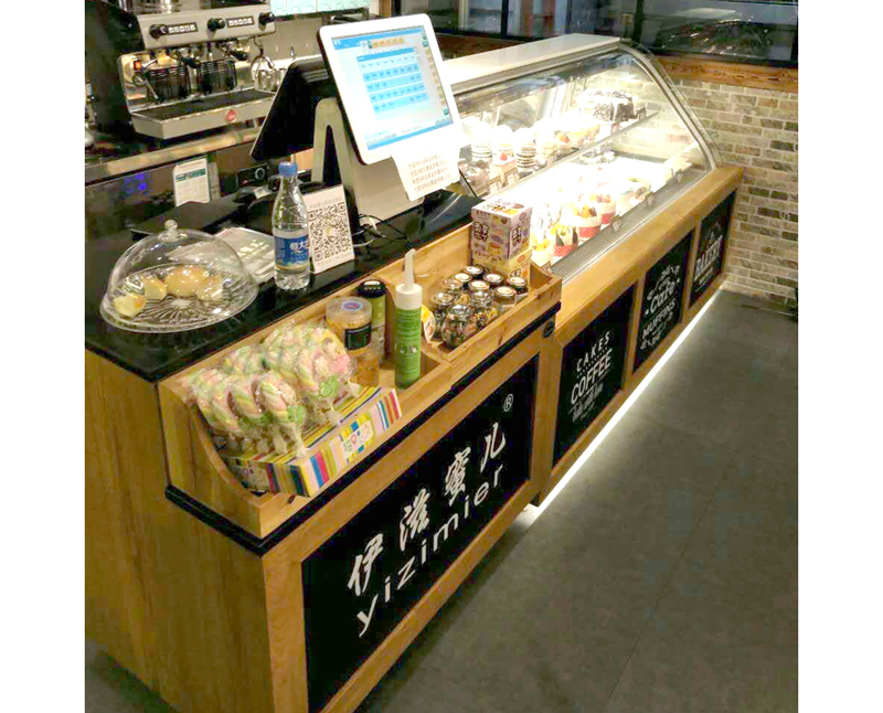 遼寧面包店收銀臺展示柜