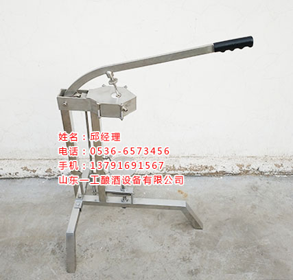 不銹鋼葡萄酒打塞機的生產(chǎn)廠家圖片