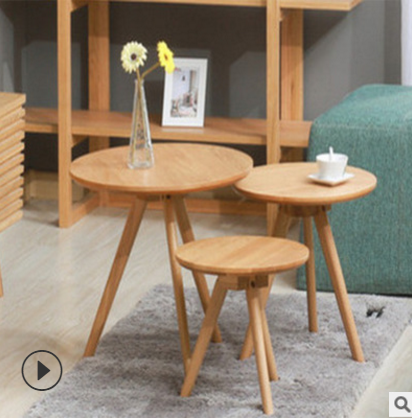 實(shí)木圓桌圖片/實(shí)木圓桌樣板圖 (2)