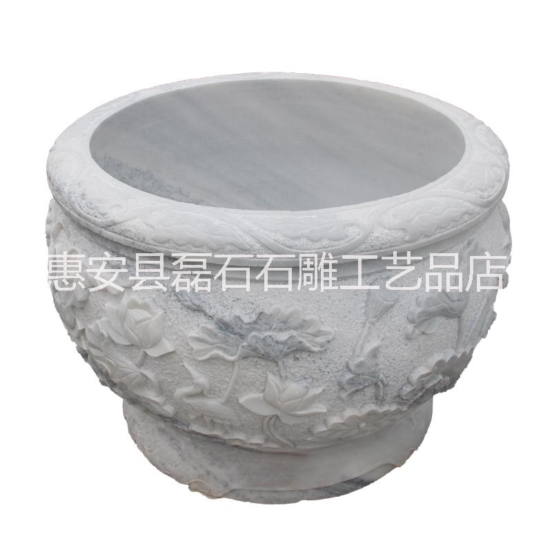 石雕魚(yú)缸圖片/石雕魚(yú)缸樣板圖 (4)