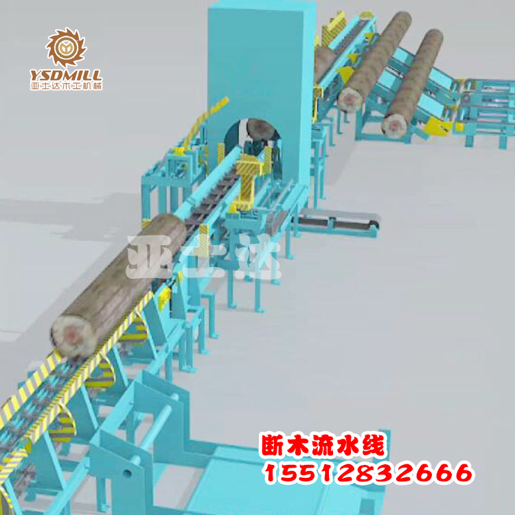 斷木/段料流水線 木工全自動(dòng)跑車圖片/斷木/段料流水線 木工全自動(dòng)跑車樣板圖 (3)