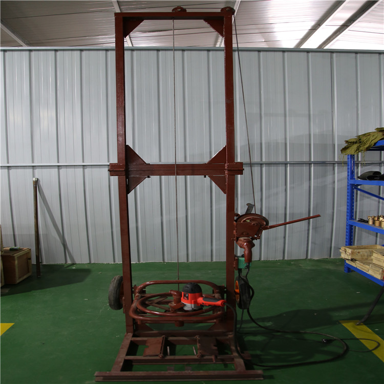 折疊式打井機圖片