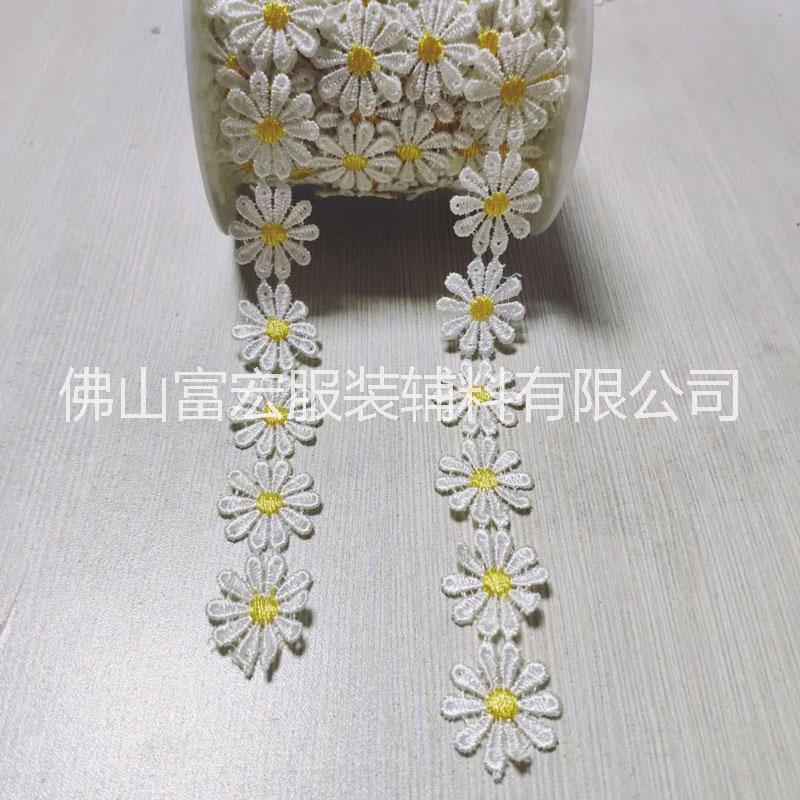 滌綸絲水溶花朵花邊圖片/滌綸絲水溶花朵花邊樣板圖 (4)