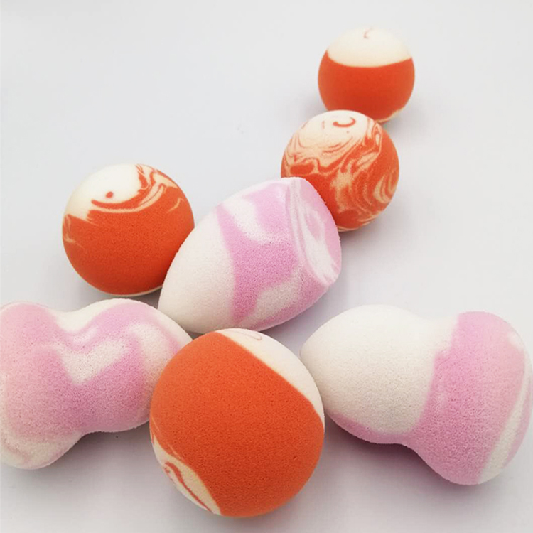 7個(gè)+1盒 紅尚葫蘆化妝海綿撲干濕兩用