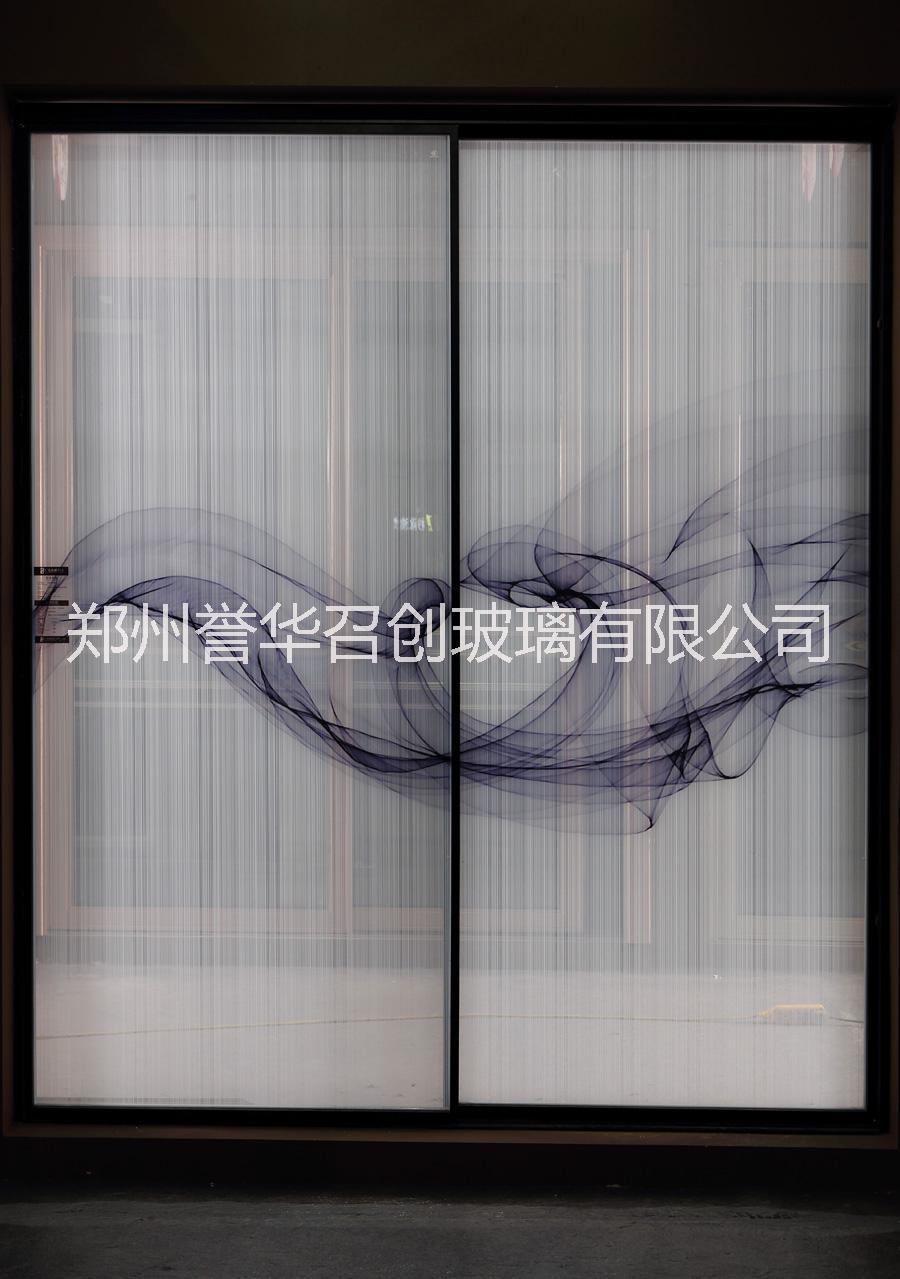 藝術(shù)夾畫玻璃，窄邊框，極簡(jiǎn)推拉門圖片/藝術(shù)夾畫玻璃，窄邊框，極簡(jiǎn)推拉門樣板圖 (3)