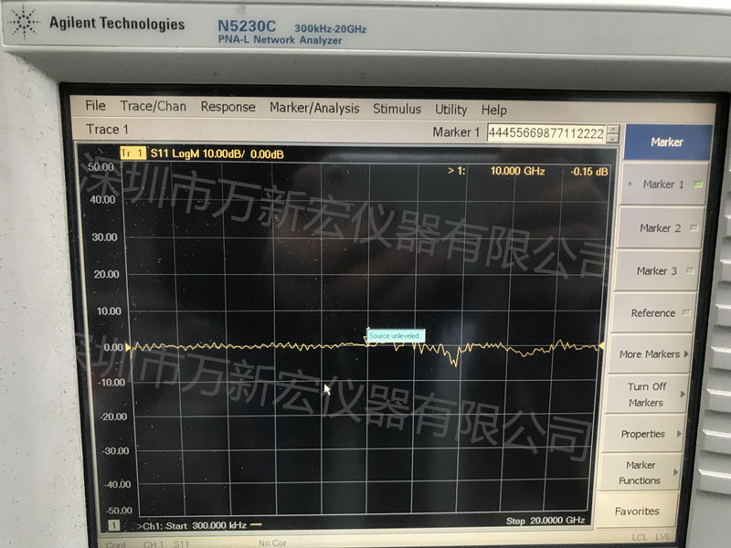 安捷倫 N5230C維修分享