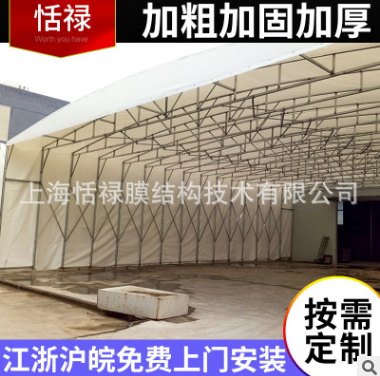 倉庫停車棚圖片/倉庫停車棚樣板圖 (1)