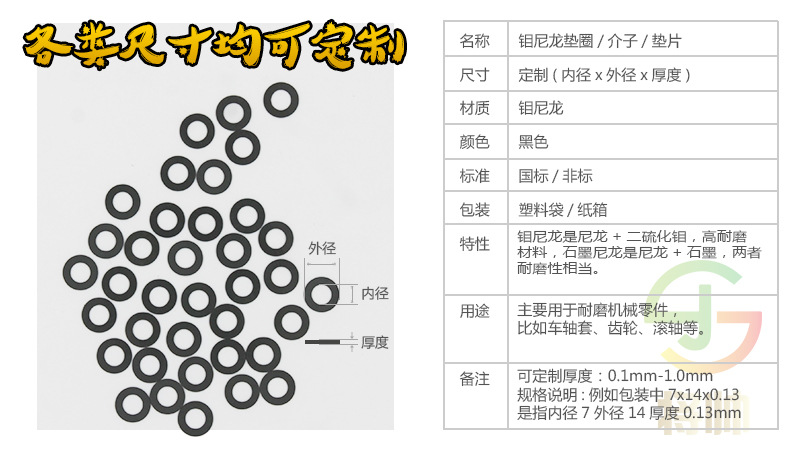 鉬尼龍墊片圖片/鉬尼龍墊片樣板圖 (3)