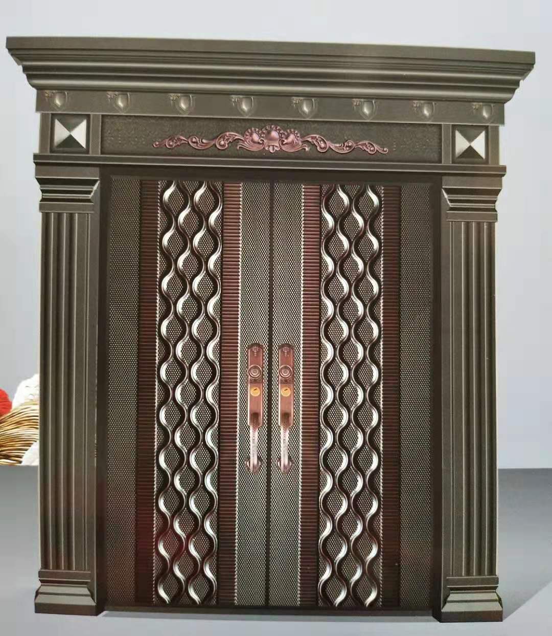 定制鑄鋁門（別墅大門）定制鋁藝別墅鑄鋁門鑄鋁門別墅門