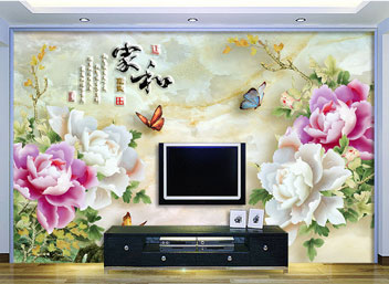 玉石背景墻圖片/玉石背景墻樣板圖 (1)