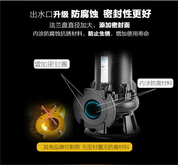 天津中藍(lán)250WQ潛水排污泵