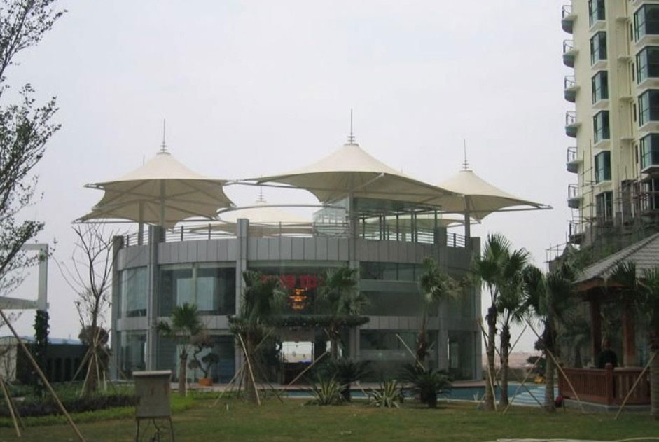 鋼結(jié)構(gòu)玻璃停車棚批發(fā)圖片/鋼結(jié)構(gòu)玻璃停車棚批發(fā)樣板圖 (1)