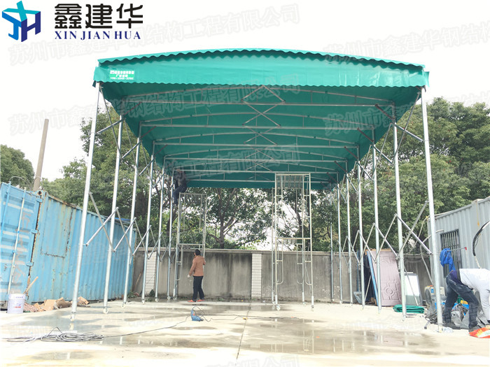 電動移動推拉雨棚圖片/電動移動推拉雨棚樣板圖 (3)