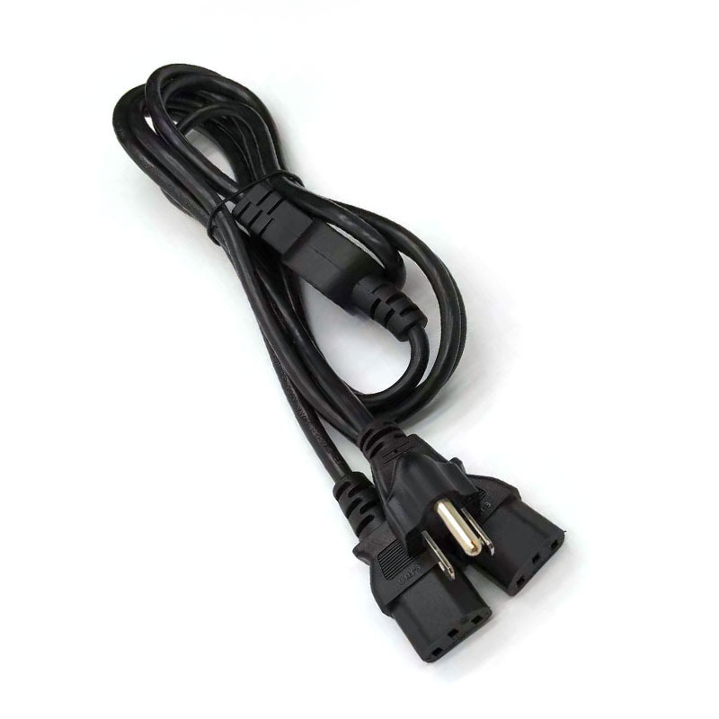 美式一分二插頭品字尾電源線圖片/美式一分二插頭品字尾電源線樣板圖 (4)