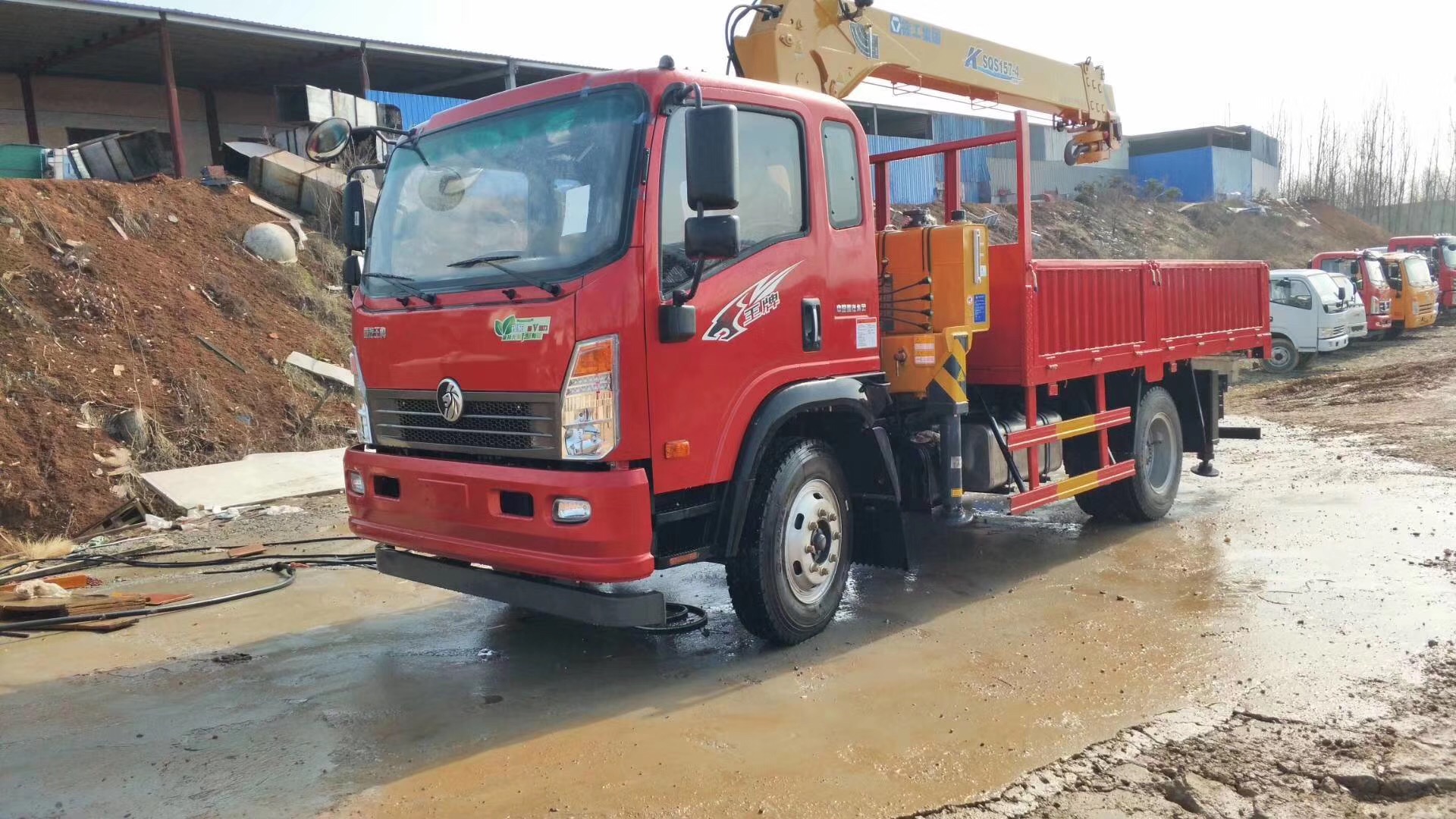 重汽*徐工6.3噸4節(jié)隨車吊廠家直銷