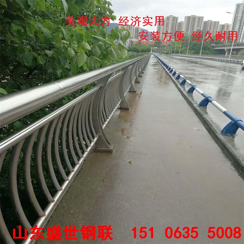 不銹鋼復(fù)合管橋梁護欄圖片/不銹鋼復(fù)合管橋梁護欄樣板圖 (2)