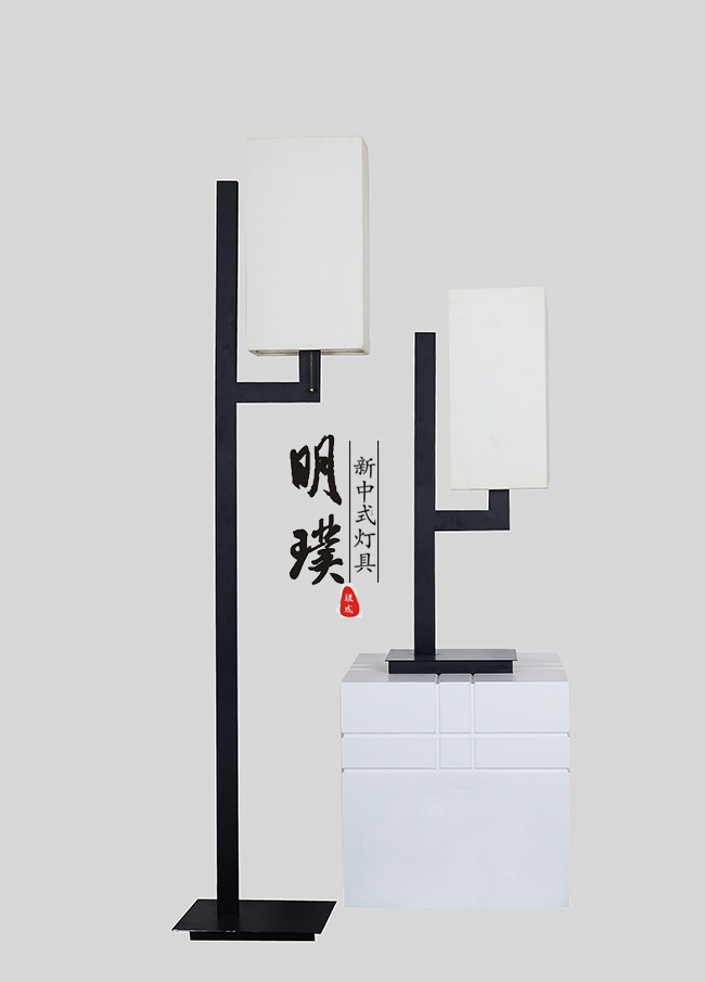 茶樓新中式落地燈 KTV新中式落圖片