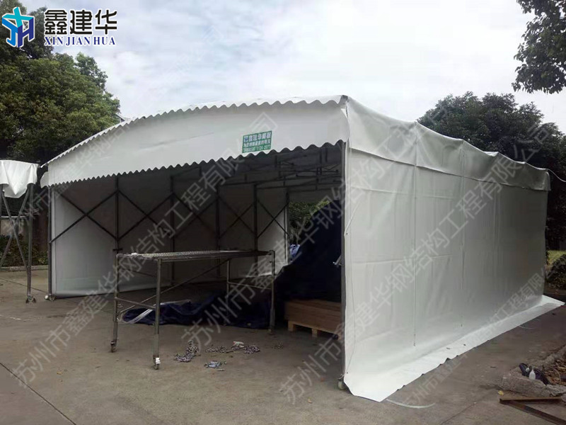單縣家庭式推拉收縮帳篷圖片/單縣家庭式推拉收縮帳篷樣板圖 (2)