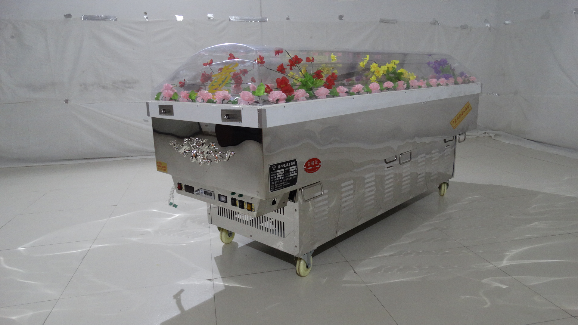 水晶棺JYHH-1A廠家直銷