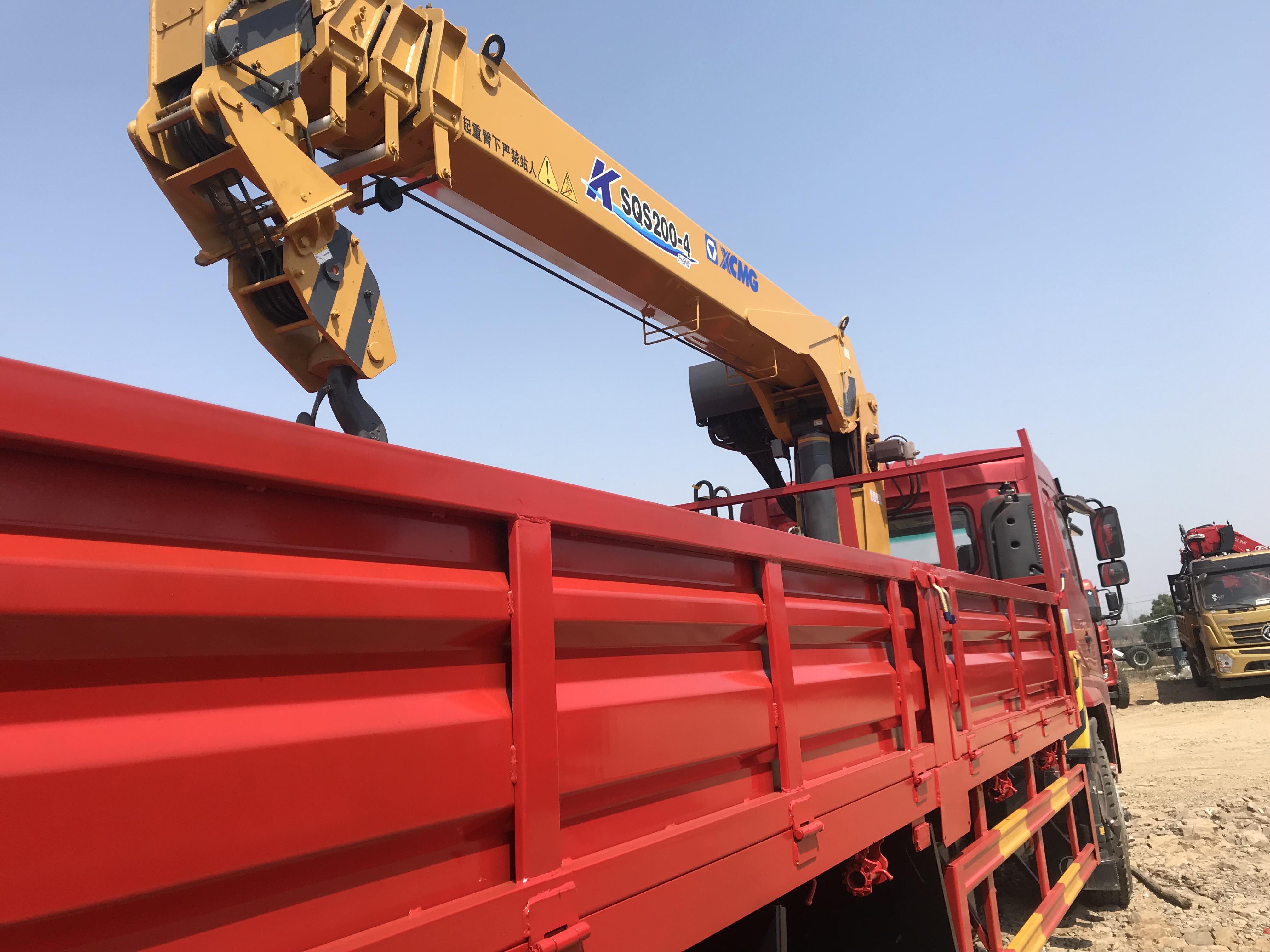 徐工8噸隨車吊，陜汽軒德單橋圖片/徐工8噸隨車吊，陜汽軒德單橋樣板圖 (4)