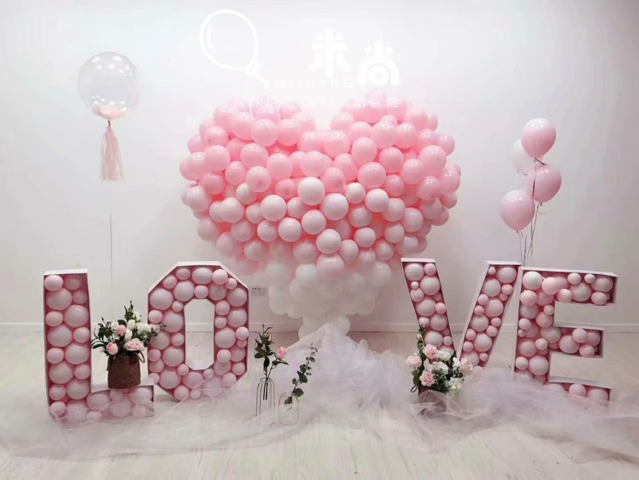 惠州求婚婚房上門布置圖片/惠州求婚婚房上門布置樣板圖 (3)