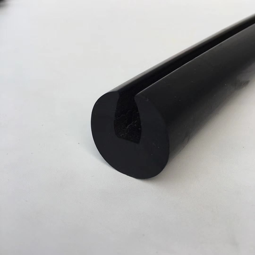 礦篩用耐磨橡膠條 U型防撞橡膠條  裝飾條