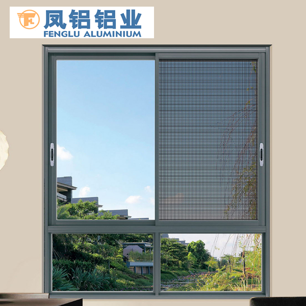 南昌*品牌鋁合金門窗 斷橋鋁隔音窗戶封陽臺  南昌鳳鋁鋁合金789系列推拉窗