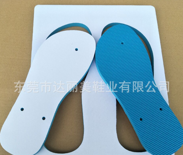 東莞白布空白熱轉(zhuǎn)印菜板 夾趾人字 eva DIY防滑時尚創(chuàng)意 橡膠拖