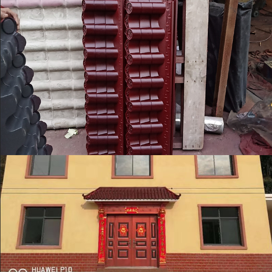 樹脂仿古瓦圖片/樹脂仿古瓦樣板圖 (3)