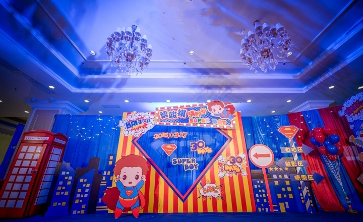 宴會(huì)圓鎖生日派對(duì)圖片