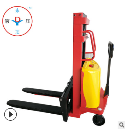 半電動(dòng)液壓堆高車廠家圖片