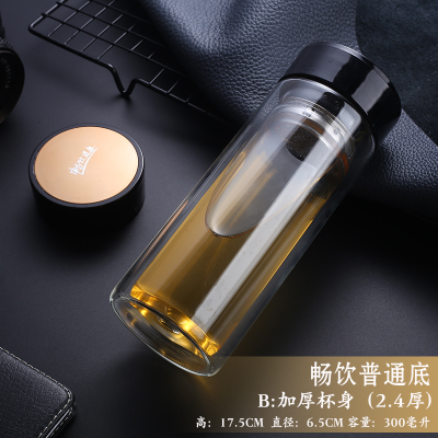 雙層玻璃杯批發(fā) 耐熱加厚透明水杯圖片/雙層玻璃杯批發(fā) 耐熱加厚透明水杯樣板圖 (1)