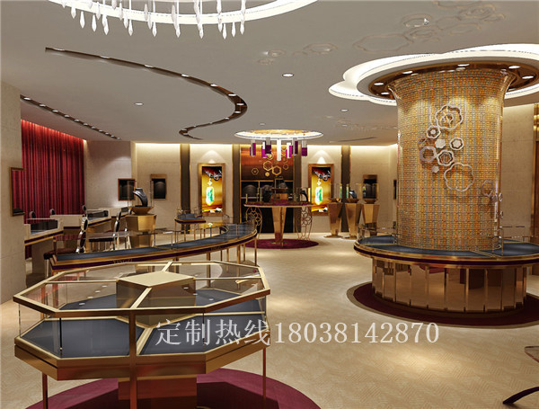 櫻姿珠寶展柜圖片/櫻姿珠寶展柜樣板圖 (1)