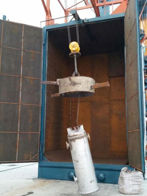 汽車(chē)輪轂拋丸機(jī)圖片