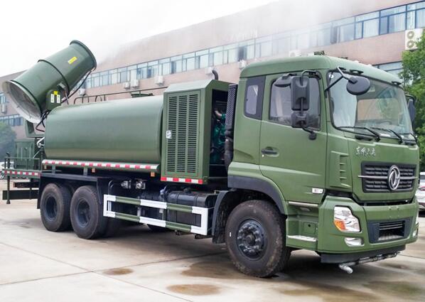 東風(fēng)16方后雙橋抑塵車圖片