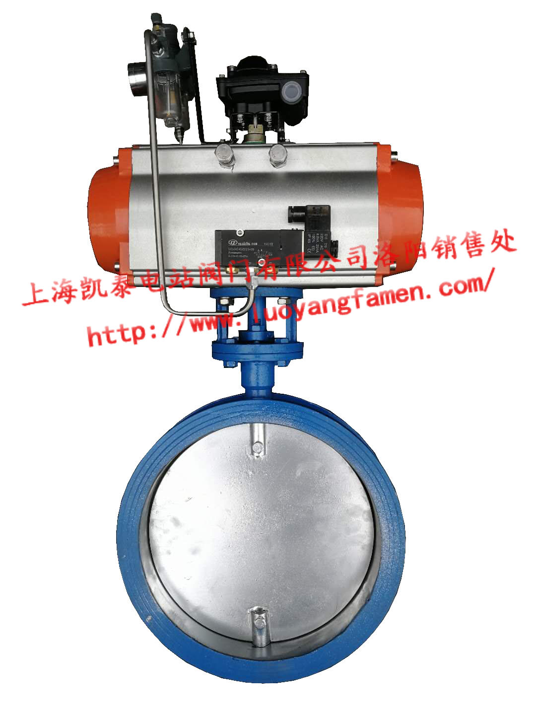 氣動通風(fēng)對夾蝶閥D671W圖片/氣動通風(fēng)對夾蝶閥D671W樣板圖 (1)