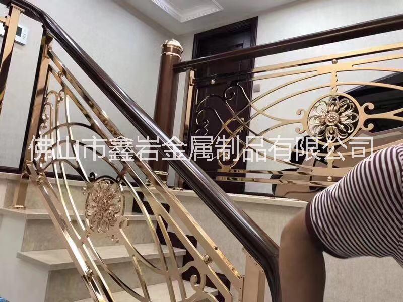 銅樓梯欄桿圖片/銅樓梯欄桿樣板圖 (4)