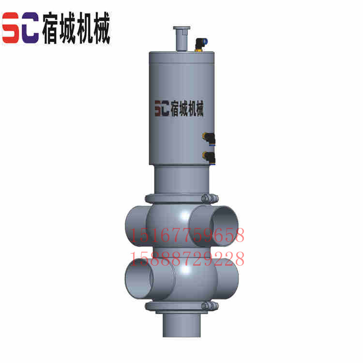 雙座防混閥 衛(wèi)生級(jí)雙座防混閥圖片/雙座防混閥 衛(wèi)生級(jí)雙座防混閥樣板圖 (3)