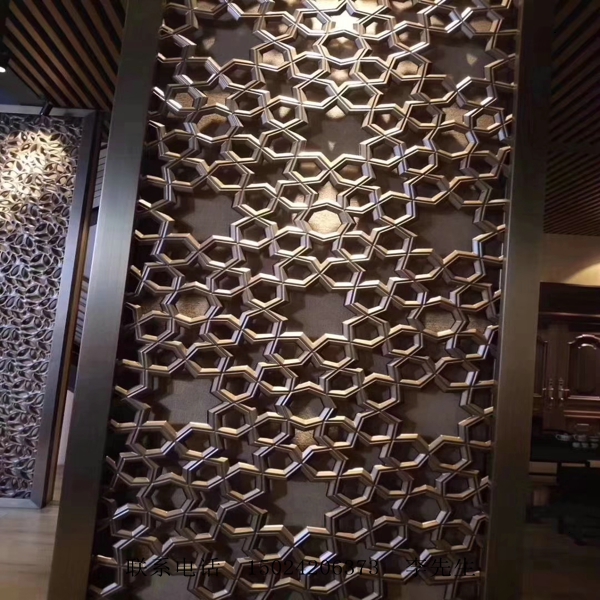 不銹鋼 不銹鋼線條  玫瑰金屏風(fēng)  青古銅屏風(fēng)