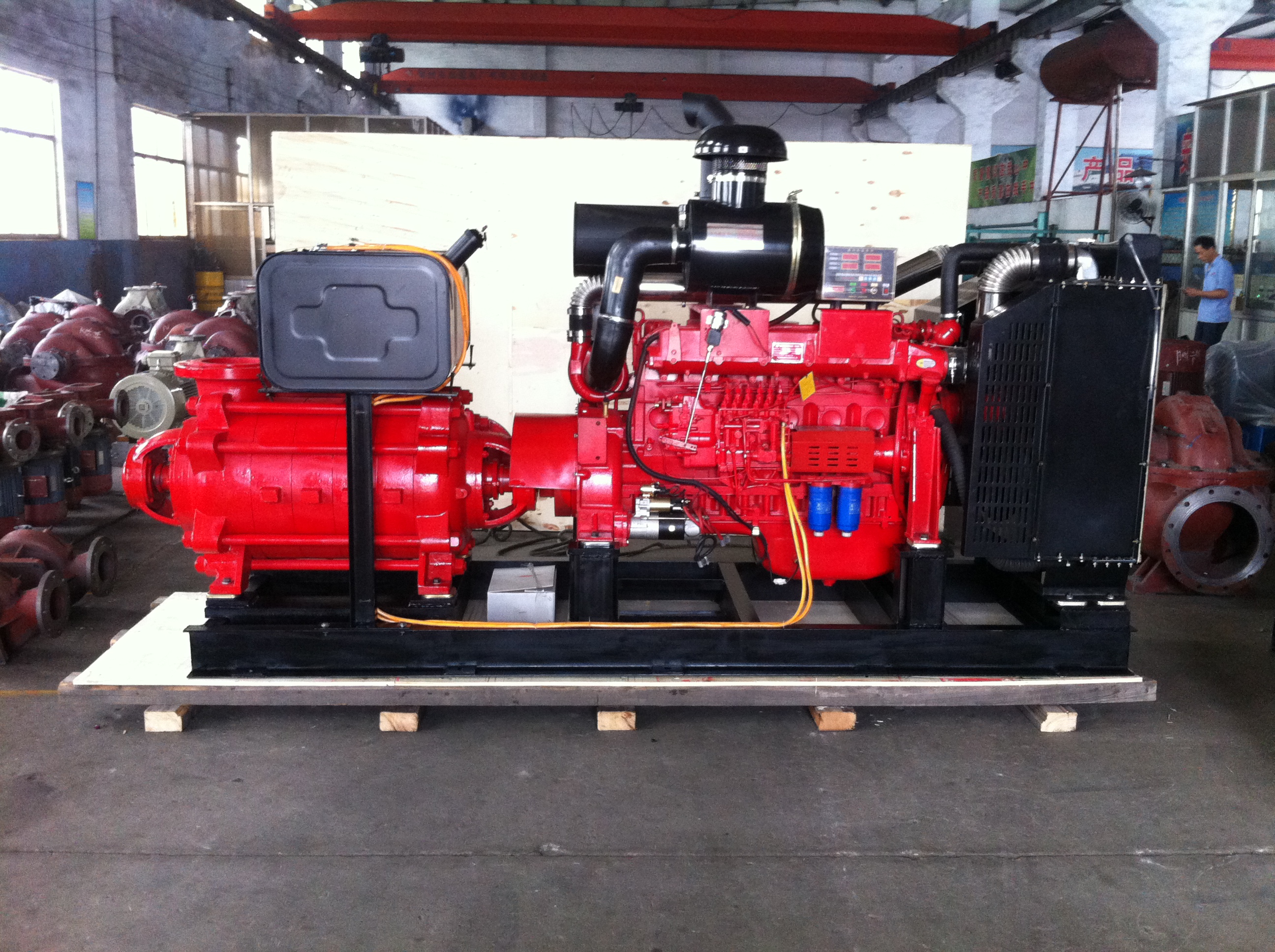 柴油機(jī)泵組圖片/柴油機(jī)泵組樣板圖 (2)