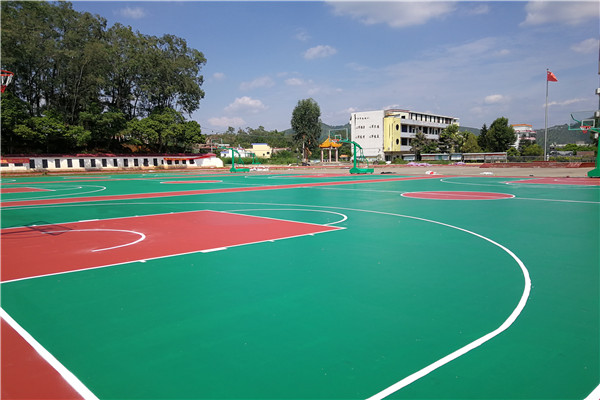 籃球場(chǎng)建設(shè)圖片/籃球場(chǎng)建設(shè)樣板圖 (3)