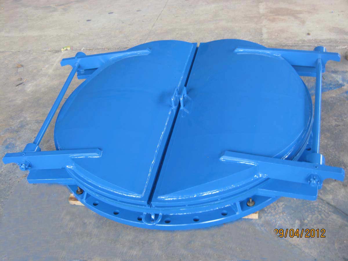 鋼制拍門圖片/鋼制拍門樣板圖 (1)