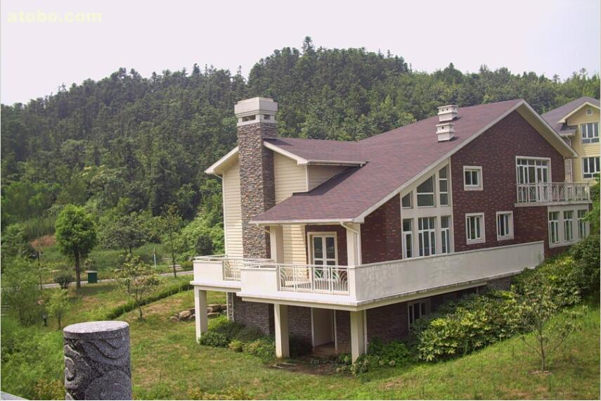 農(nóng)村輕鋼別墅震不倒圖片