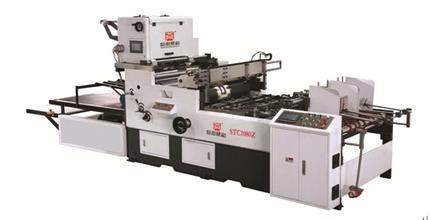 全自動對線切角貼窗機圖片