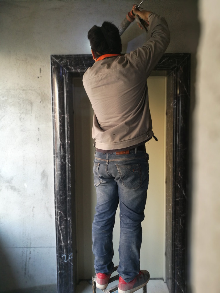 石材電梯門套圖片/石材電梯門套樣板圖 (2)