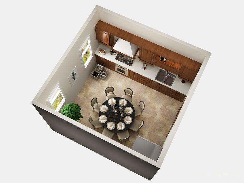 歐派櫥柜圖片/歐派櫥柜樣板圖 (4)