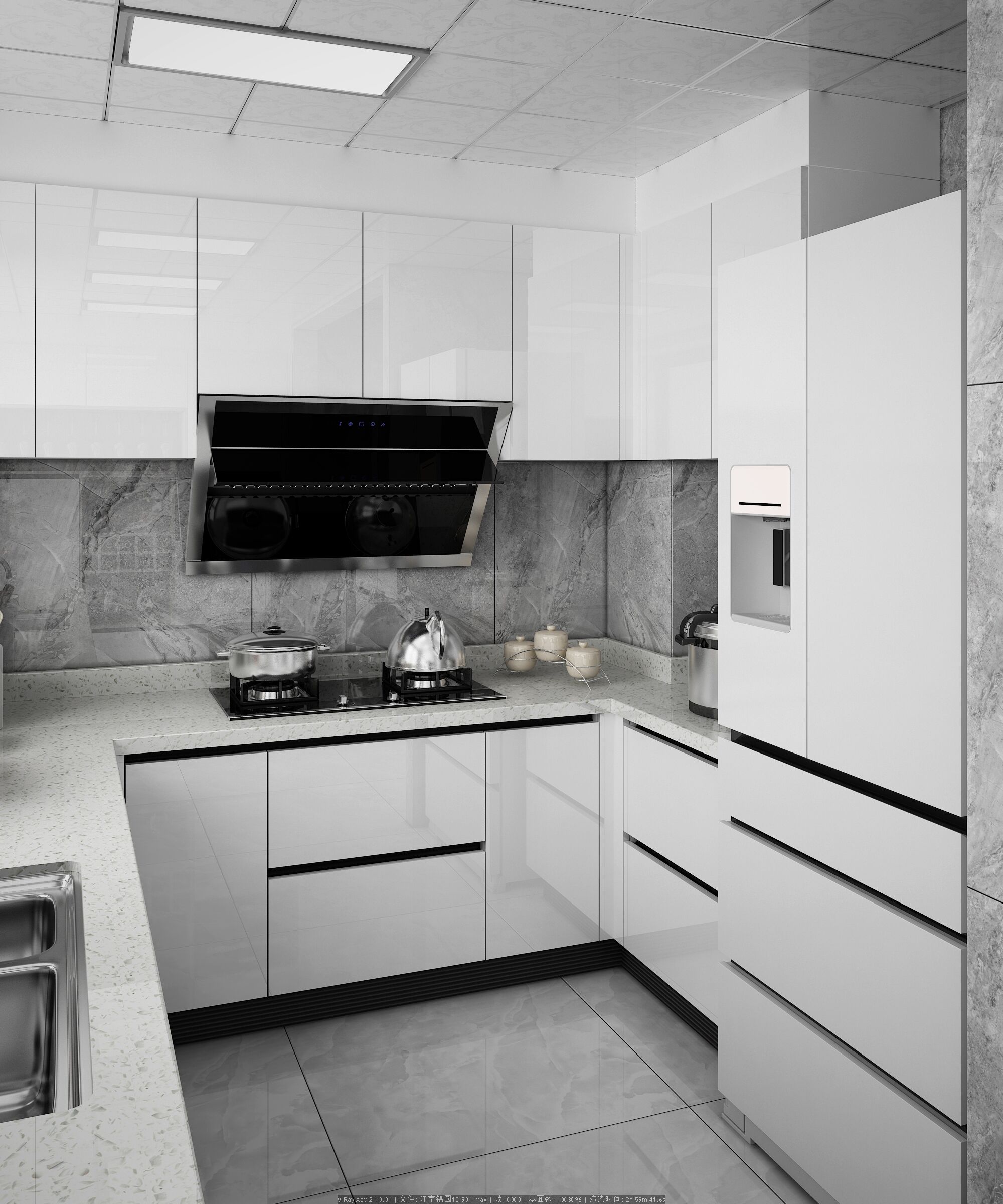 歐派整體櫥柜圖片/歐派整體櫥柜樣板圖 (3)