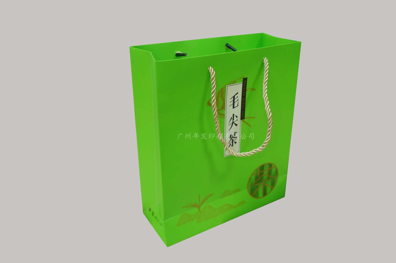 中國綠茶禮品袋圖片/中國綠茶禮品袋樣板圖 (3)